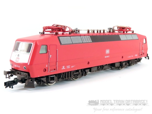 Electric locomotive BR 120 - DB fleischmann-4351-overview