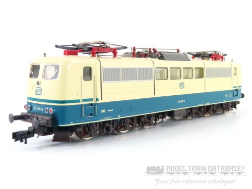 Electric locomotive BR 151 - DB fleischmann-4381-overview